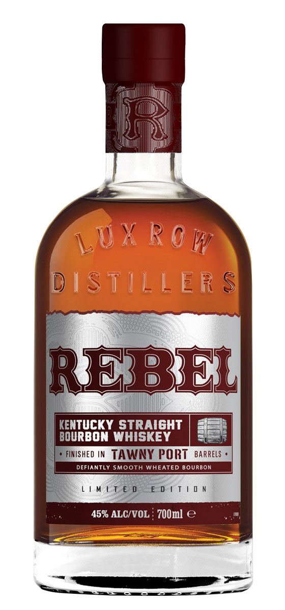 REBEL Bourbon Tawny Port Barrel Finish Whiskey