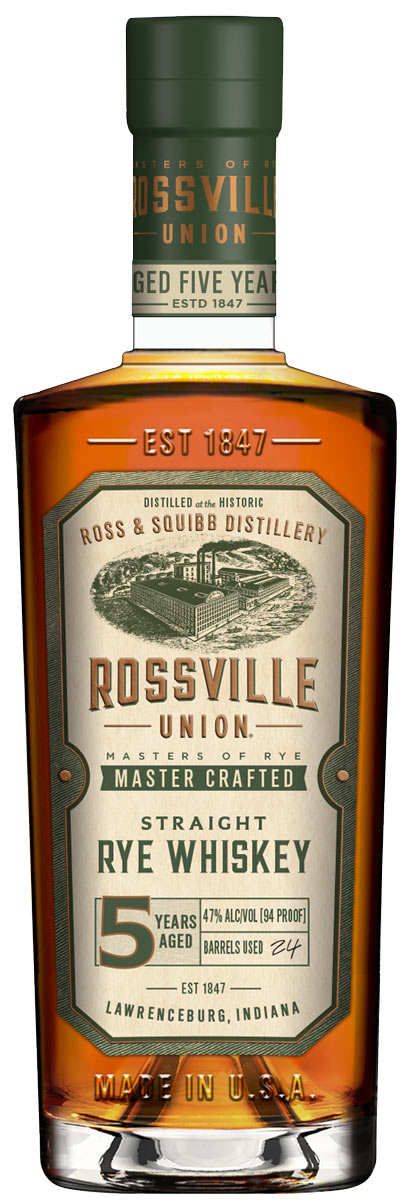 ROSSVILLE UNION Straight Rye Whiskey | 5YO