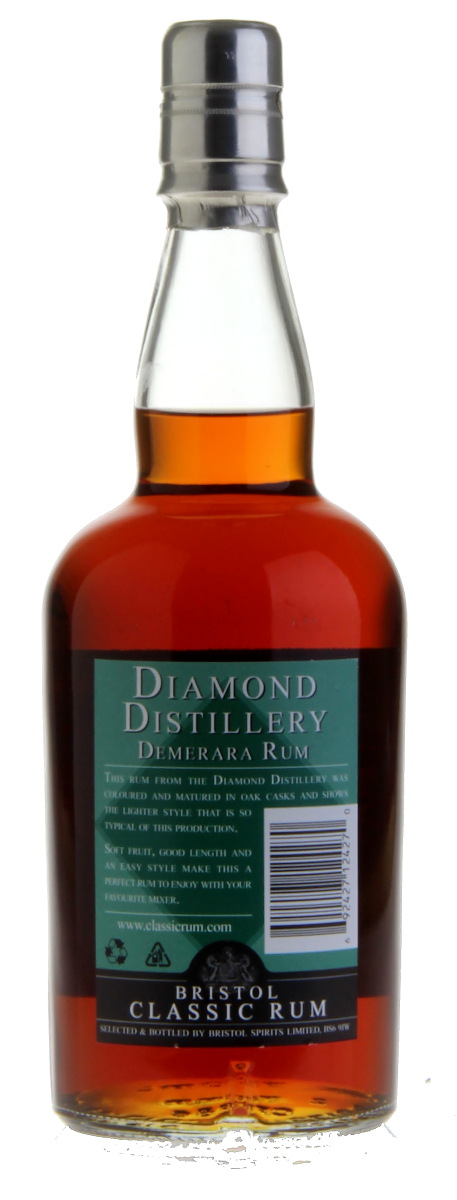 Bristol Diamond Distillery Demerara Rum Guyana 2003/2015