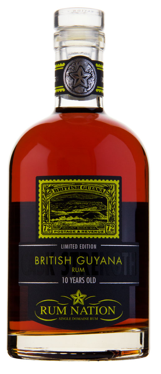 RUM NATION British Guyana 10 Jahre Cask Strength Rum