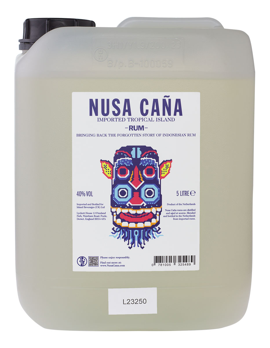 NUSA CAÑA Tropical Island White Rum | 5L Kanister
