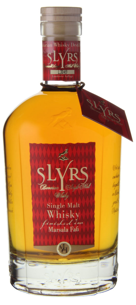 SLYRS Bavarian Single Malt Whisky Finished im Marsala Fass