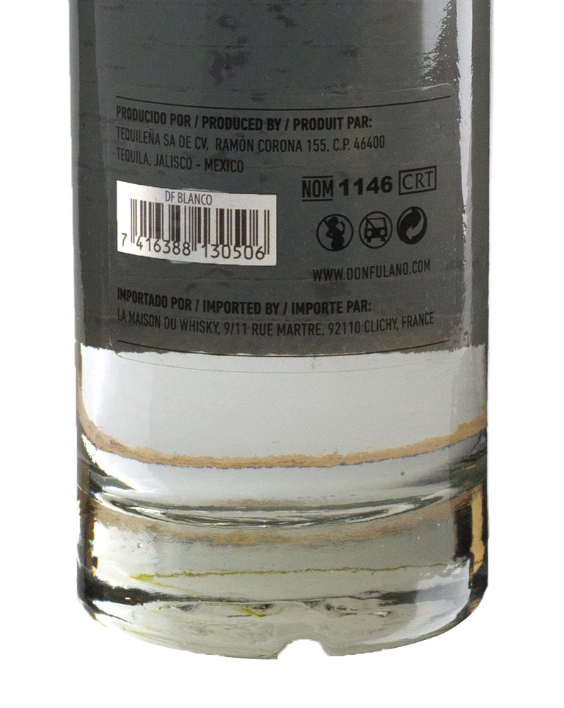 DON FULANO Blanco Tequila 100% Agave