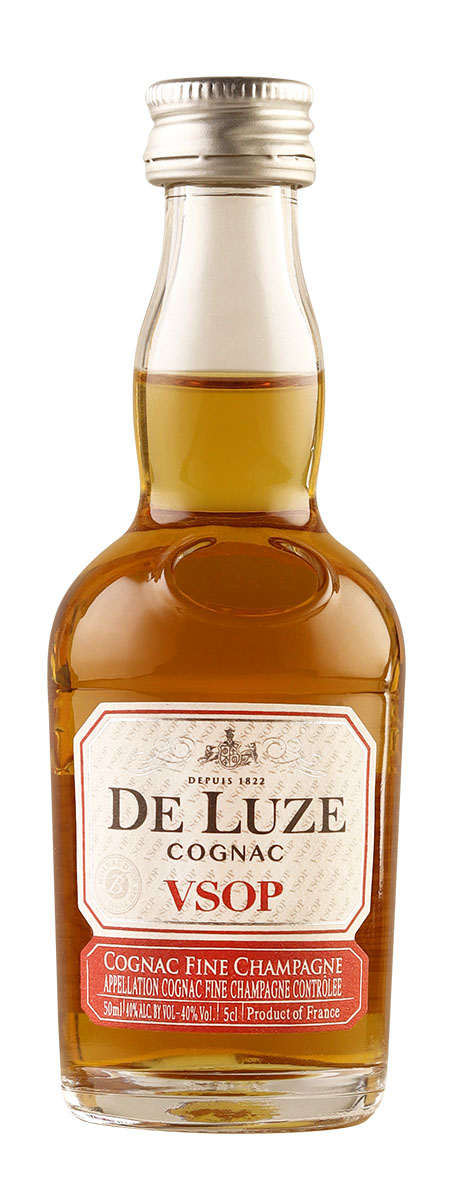 DE LUZE VSOP Fine Champagne Cognac Miniatur