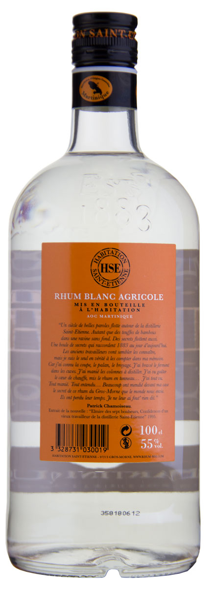 HSE Blanc Agricole Rum