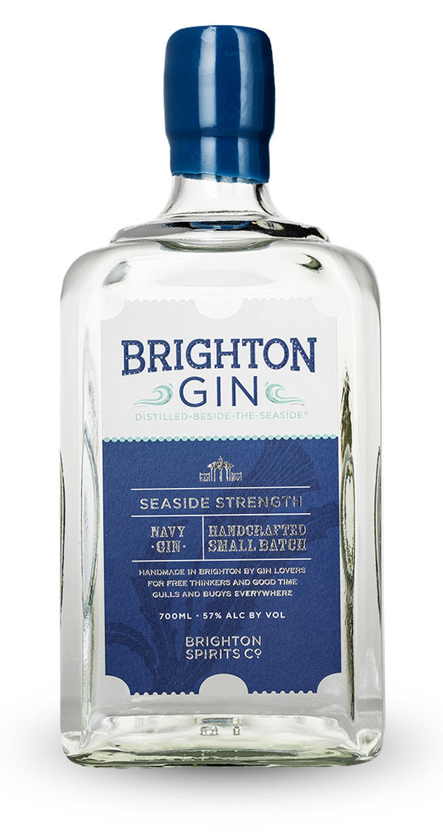 BRIGHTON Seaside Navy Strength Dry Gin