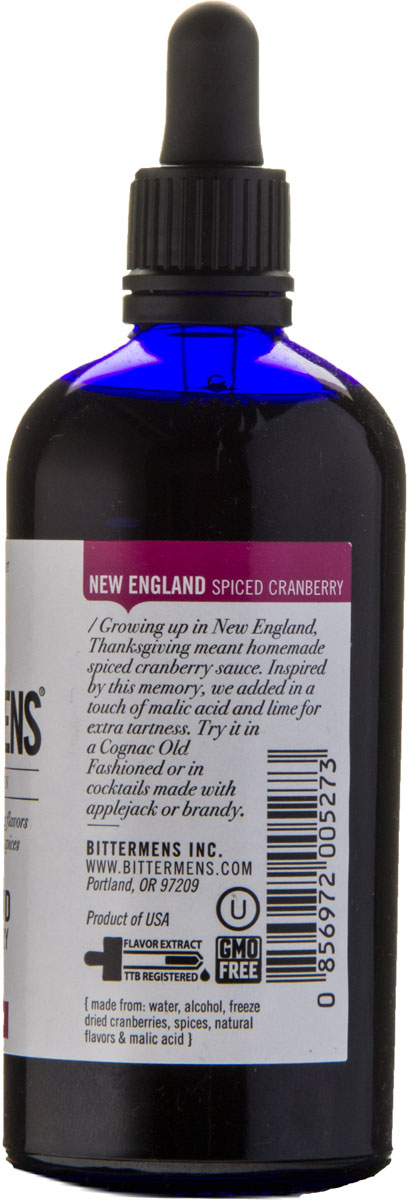 BITTERMENS New England Spiced Cranberry Bitters