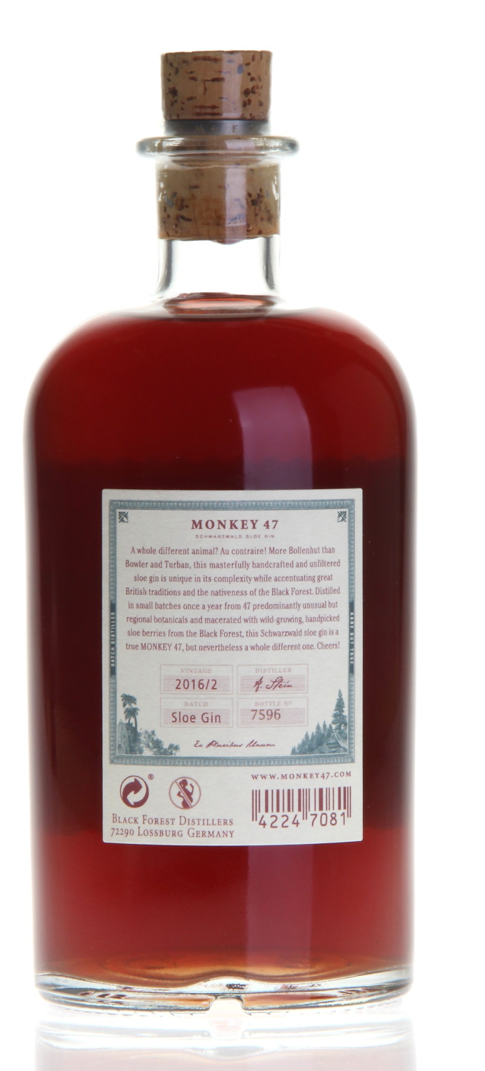 MONKEY 47 Schwarzwald Sloe Gin