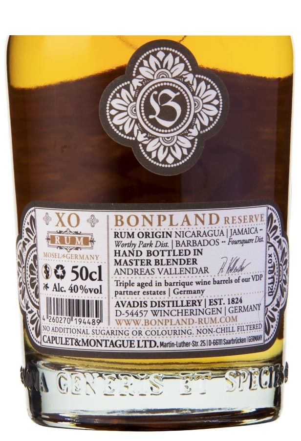 BONPLAND XO Premium Reserve Rum