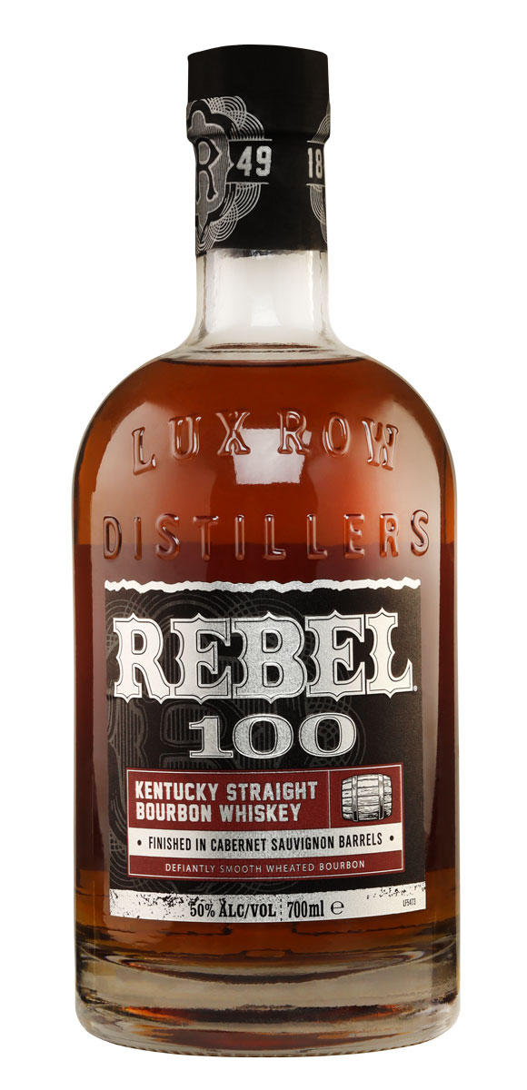 REBEL 100 Bourbon Cabernet Sauvignon Finish Whiskey