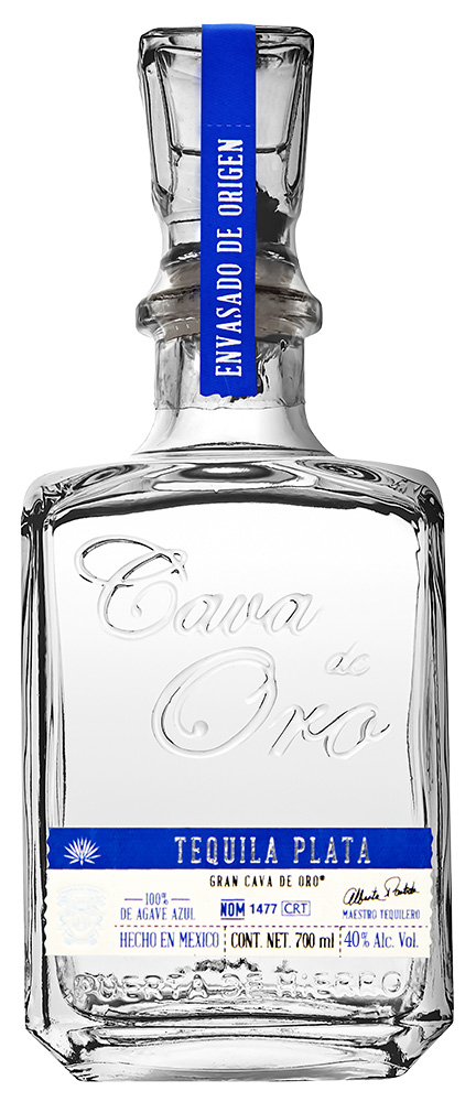 CAVA DE ORO Plata Tequila 100% Agave