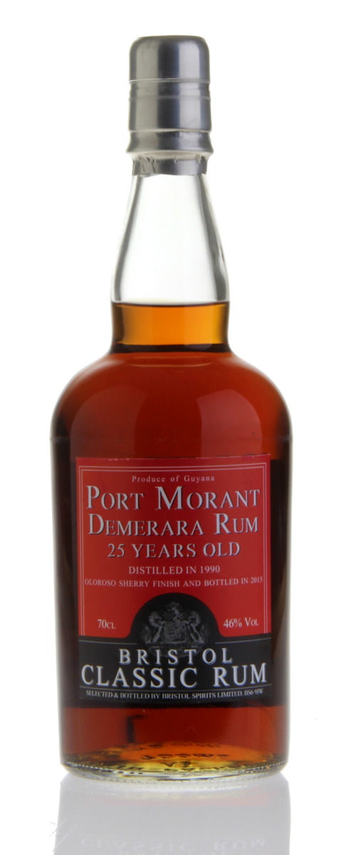 Bristol Rum Port Morant Guyana 25YO 1990/2015 Oloroso Sherry Finish