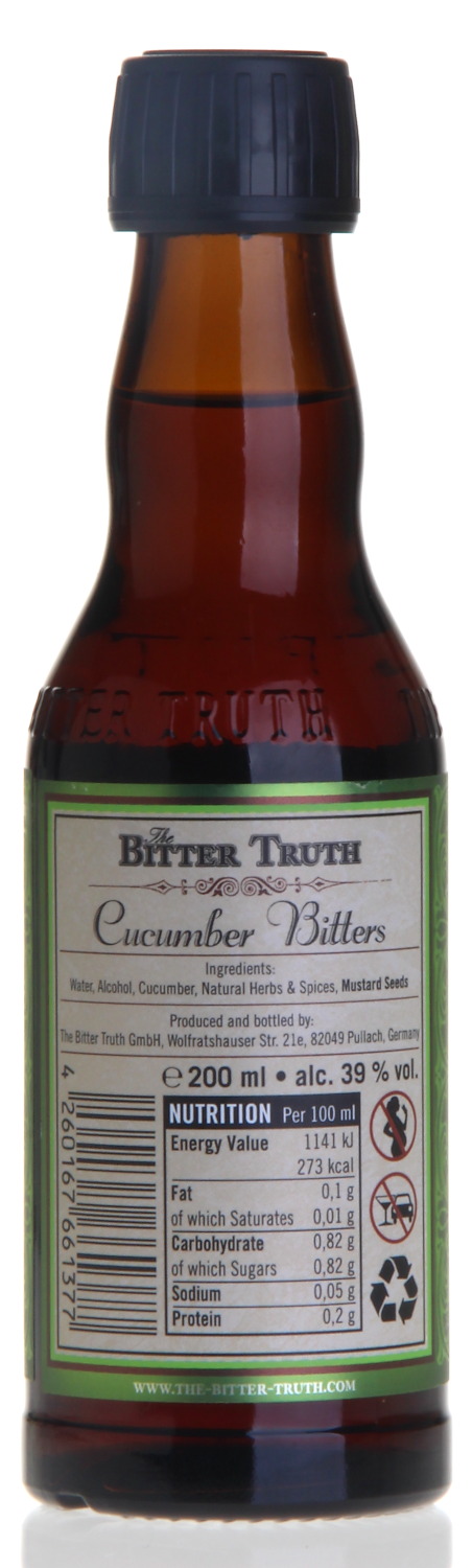 THE BITTER TRUTH Cucumber Bitters