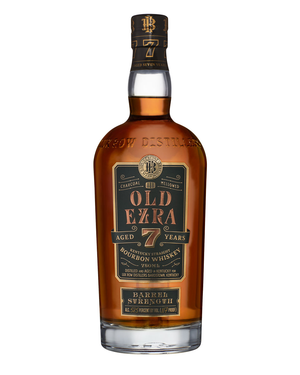 EZRA BROOKS Bourbon Whiskey | Barrel Strength | 7YO