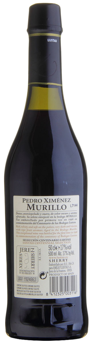 LUSTAU Pedro Ximenez "Murillo" Centary Selection Sherry