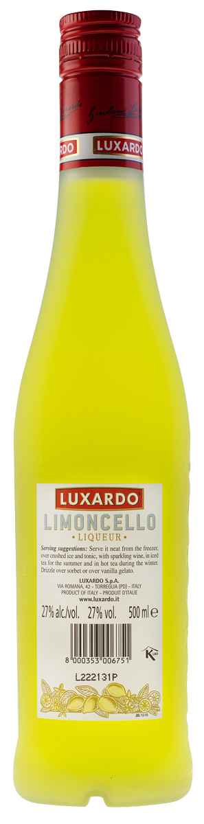 LUXARDO Limoncello Liqueur 0,5l