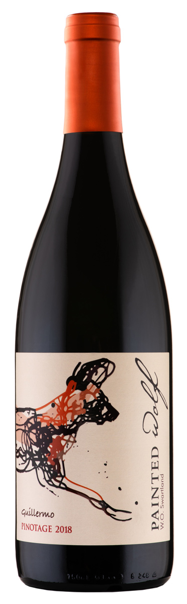 PAINTED WOLF Guillermo Pinotage 2018 (Rotwein, Südafrika)