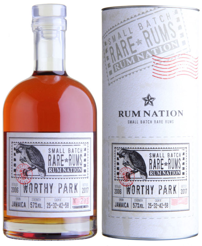 RUM NATION Rare Rum Worthy Park 11 Jahre (2006-2017)