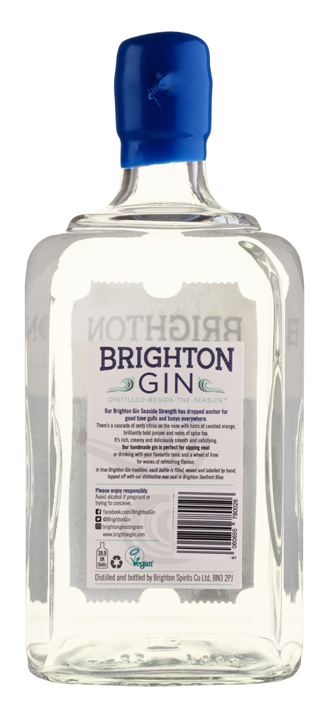 BRIGHTON Seaside Navy Strength Dry Gin