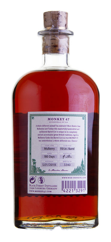 MONKEY 47 Barrel Cut Schwarzwald Dry Gin