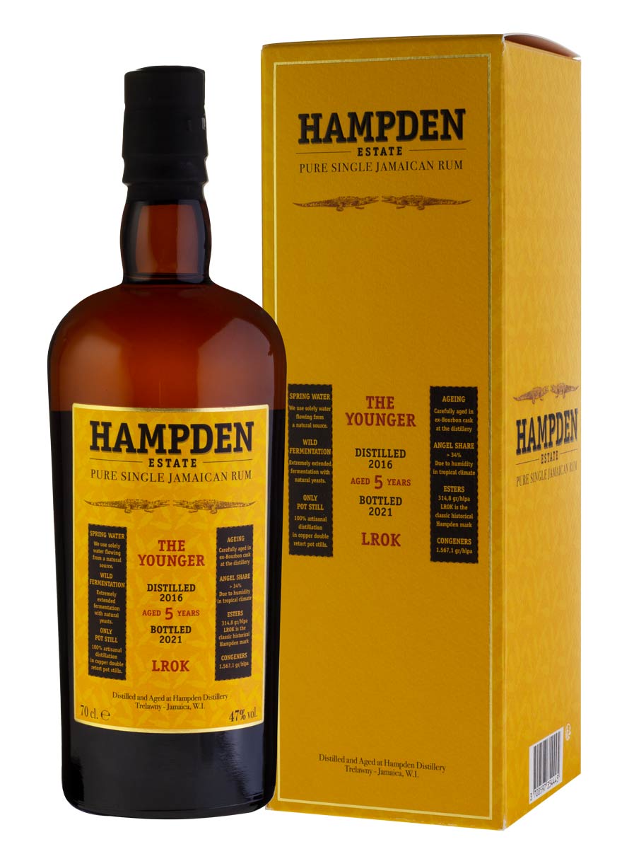 Hampden LROK Pure Single Jamaican Rum 5 YO | The Younger